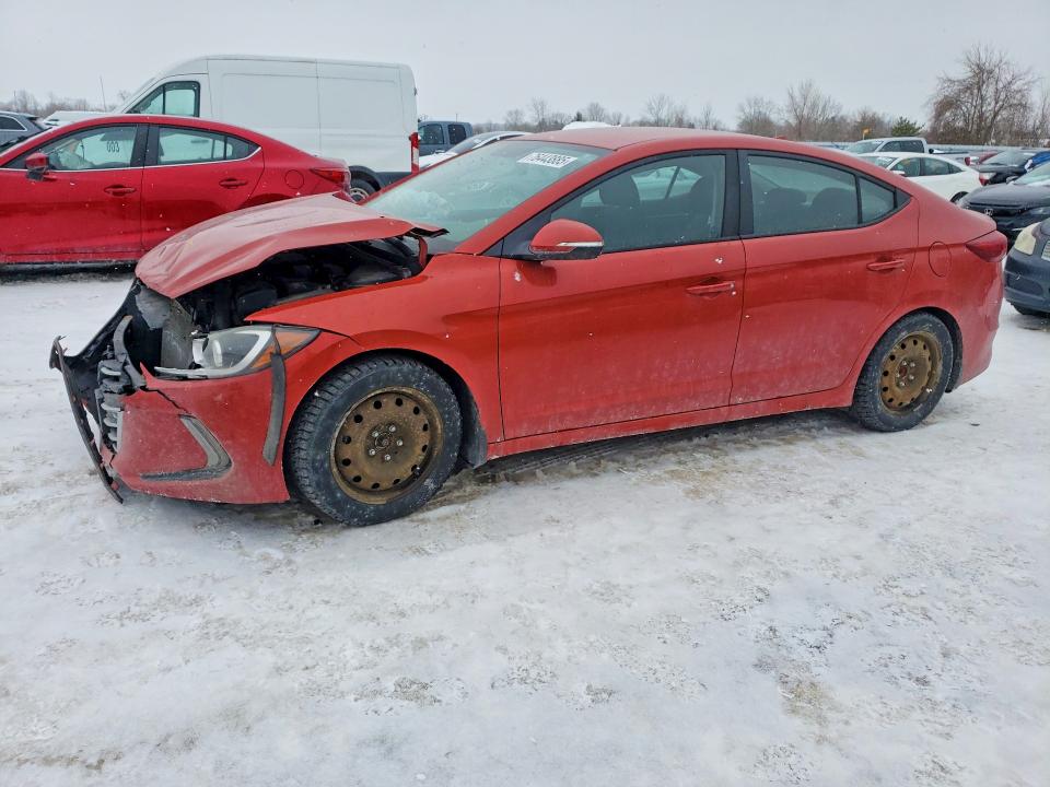 2018 HYUNDAI ELANTRA — VIN KMHD84LF9JU454044