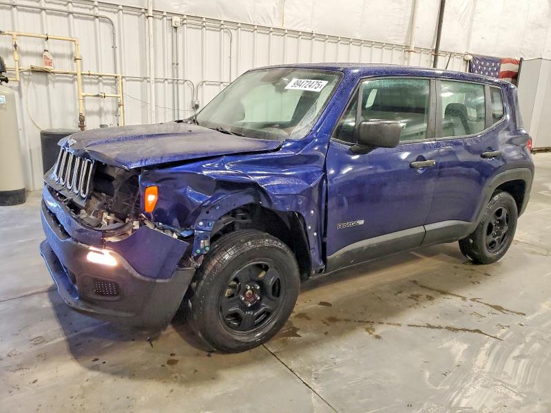 2018 JEEP RENEGADE — VIN ZACCJBAB2JPG80727