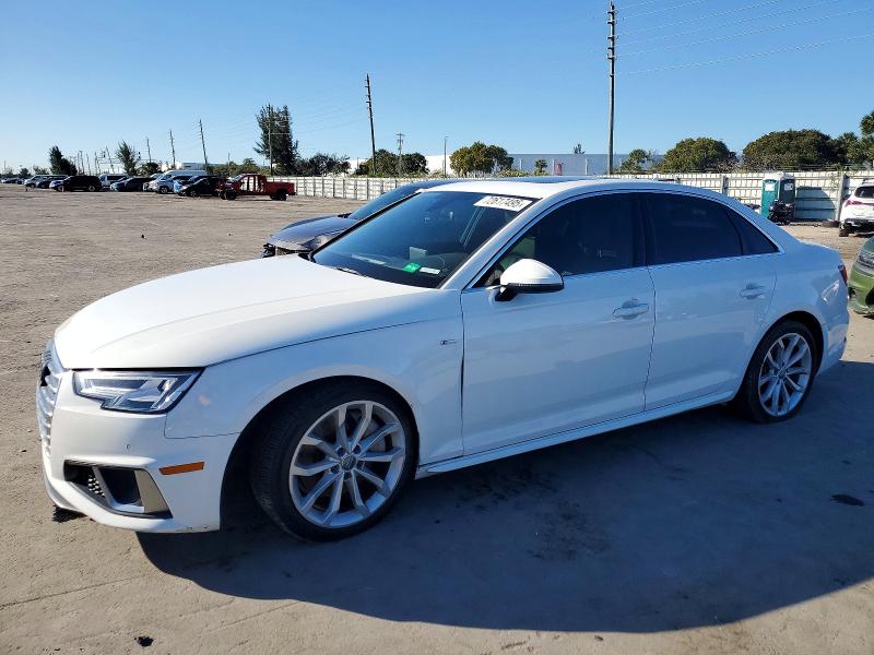 2019 AUDI A4 PREMIUM — VIN WAUENAF40KA064783