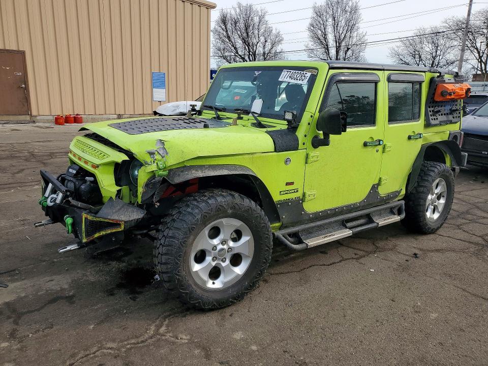 2017 JEEP WRANGLER UNLIMITED — VIN 1C4BJWDG9HL505870