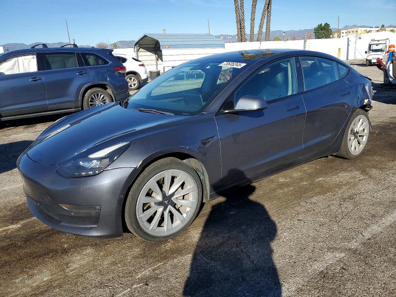 2022 TESLA MODEL 3 — VIN 5YJ3E1EBXNF342126
