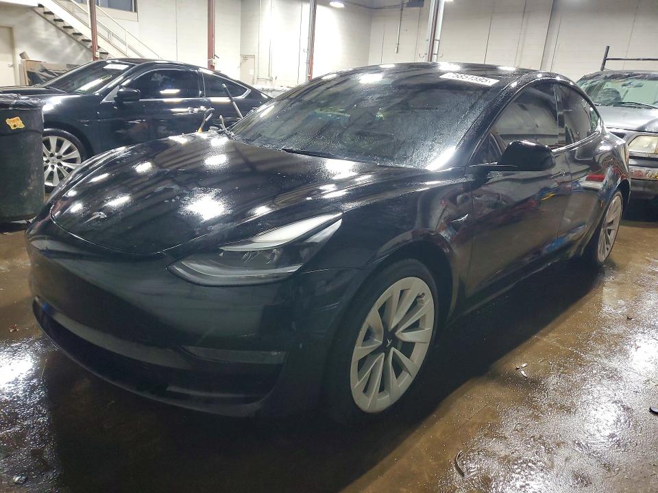 2022 TESLA MODEL 3 — VIN 5YJ3E1EB6NF196341