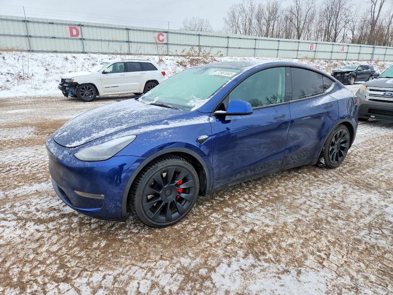 2022 TESLA MODEL Y — VIN 7SAYGDEF4NF373766