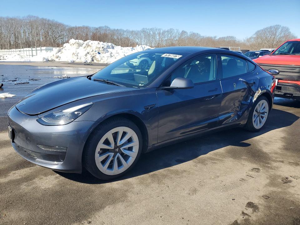 2022 TESLA MODEL 3 — VIN 5YJ3E1EA8NF370675