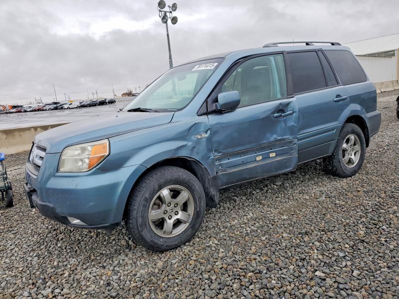 2007 HONDA PILOT EXL — VIN 2HKYF18597H517446