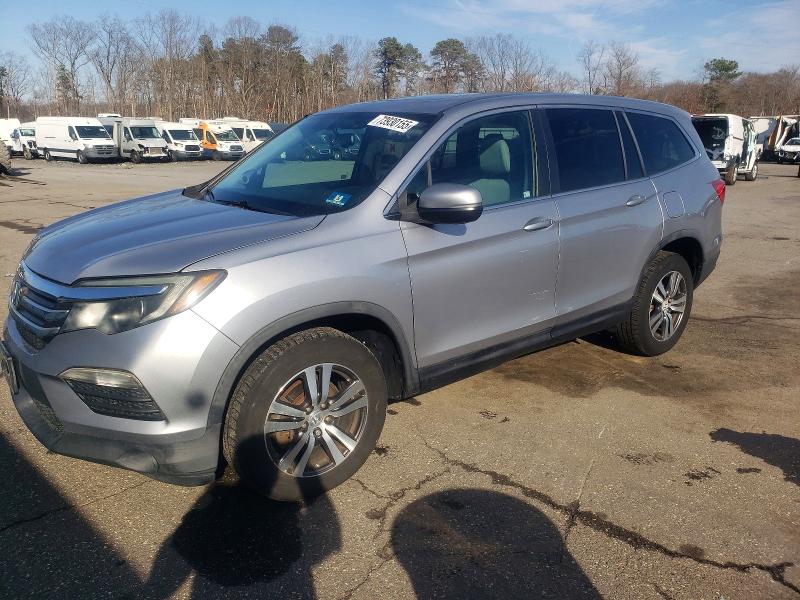 2016 HONDA PILOT EXL — VIN 5FNYF6H57GB085547
