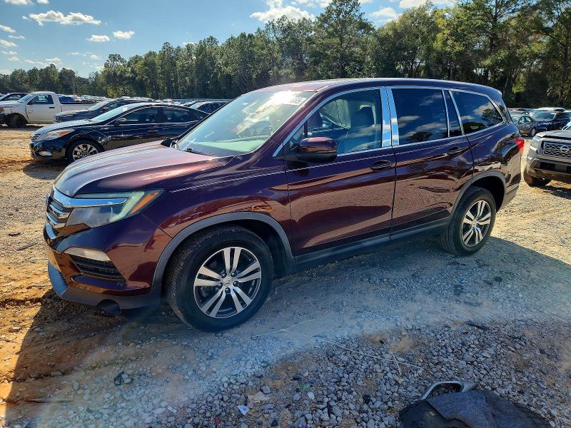2017 HONDA PILOT EXL — VIN 5FNYF6H80HB018316
