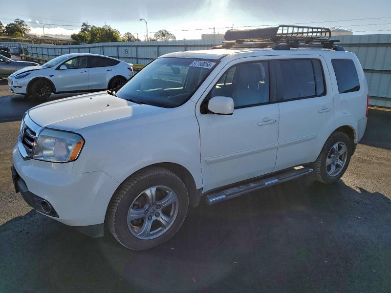 2013 HONDA PILOT EXL — VIN 5FNYF4H55DB082582