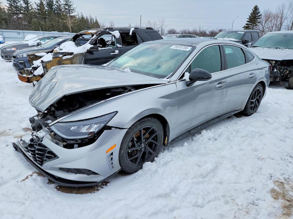 2022 HYUNDAI SONATA — VIN 5NPEJ4J24NH137107