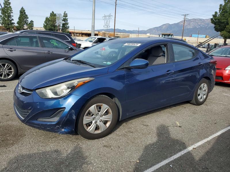2016 HYUNDAI ELANTRA — VIN 5NPDH4AE0GH746151
