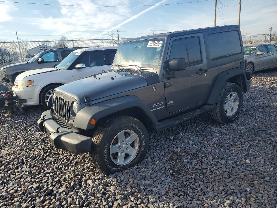 2016 JEEP WRANGLER — VIN 1C4AJWAG4GL183329
