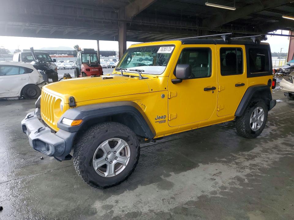 2019 JEEP WRANGLER UNLIMITED — VIN 1C4HJXDN4KW638072