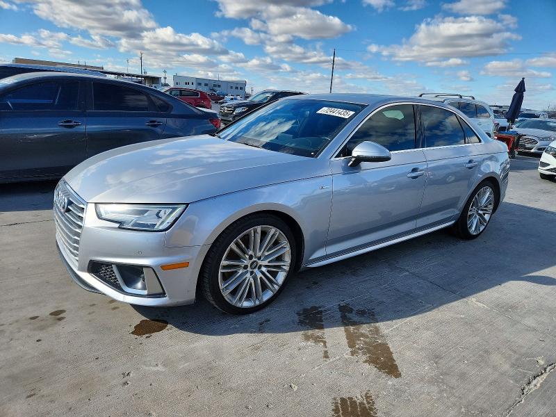 2019 AUDI A4 PREMIUM — VIN WAUENAF44KN011321