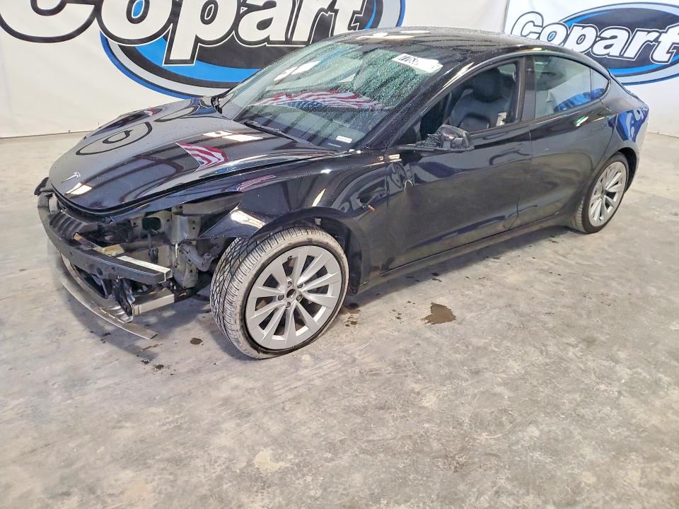 2022 TESLA MODEL 3 — VIN 5YJ3E1EA1NF370615