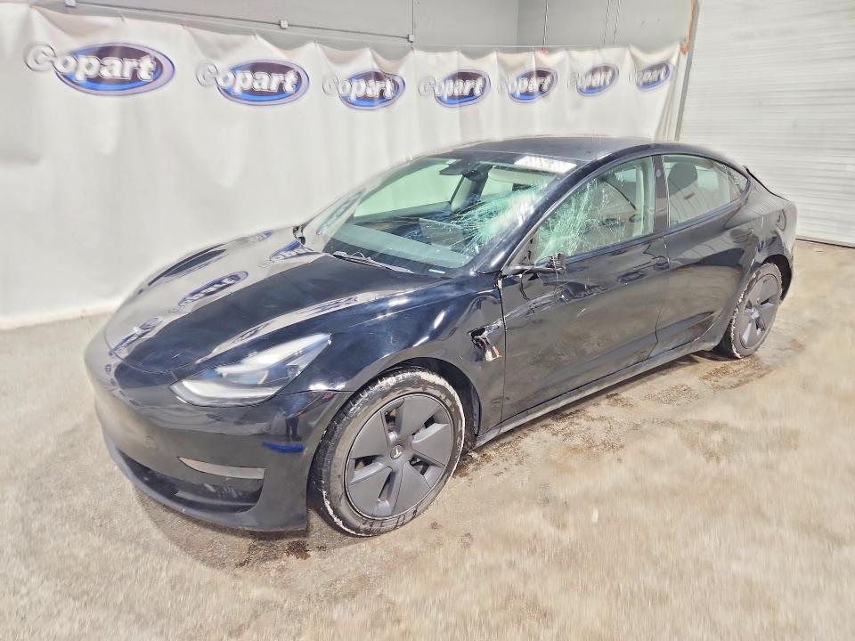 2022 TESLA MODEL 3 — VIN 5YJ3E1EA3NF371653