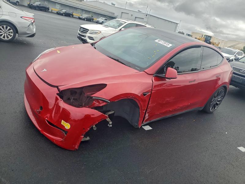 2022 TESLA MODEL Y — VIN 7SAYGDEF3NF396178