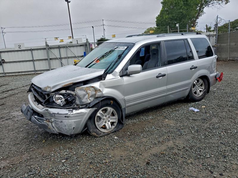 2005 HONDA PILOT EX — VIN 2HKYF18475H571154