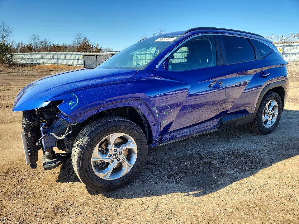 2022 HYUNDAI TUCSON — VIN 5NMJBCAE8NH032468