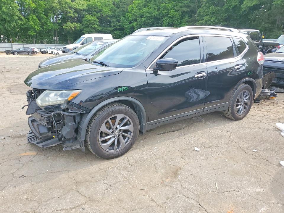 2016 NISSAN ROGUE — VIN 5N1AT2MT2GC780633