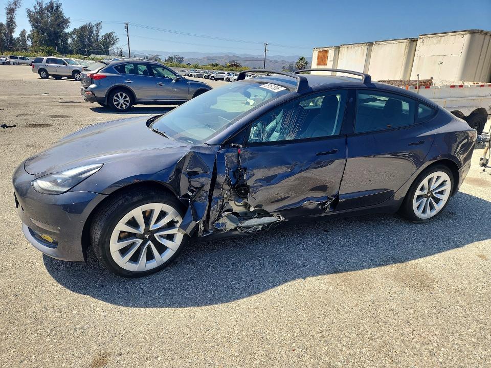 2022 TESLA MODEL 3 — VIN 5YJ3E1EB6NF166515