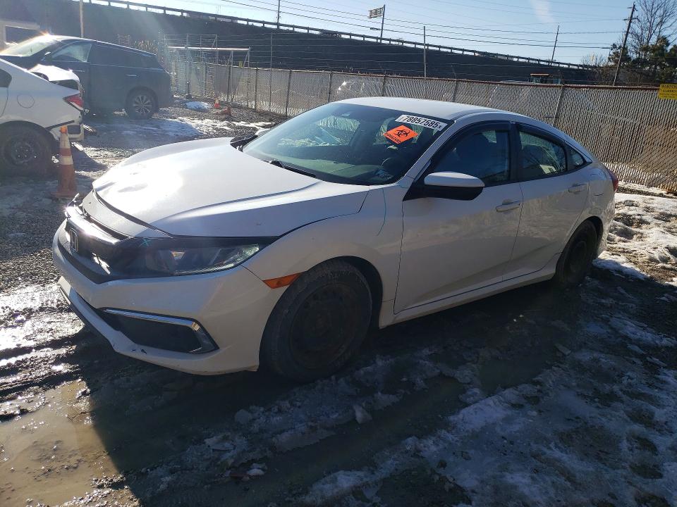 2019 HONDA CIVIC — VIN 2HGFC2F66KH548013