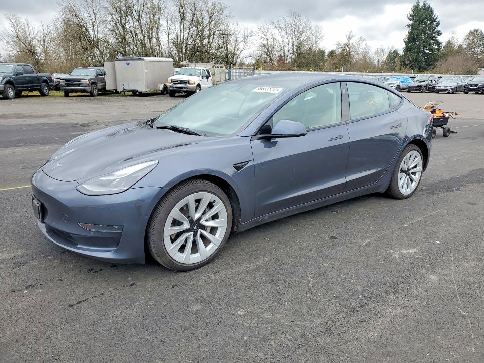 2022 TESLA MODEL 3 — VIN 5YJ3E1EA4NF369703