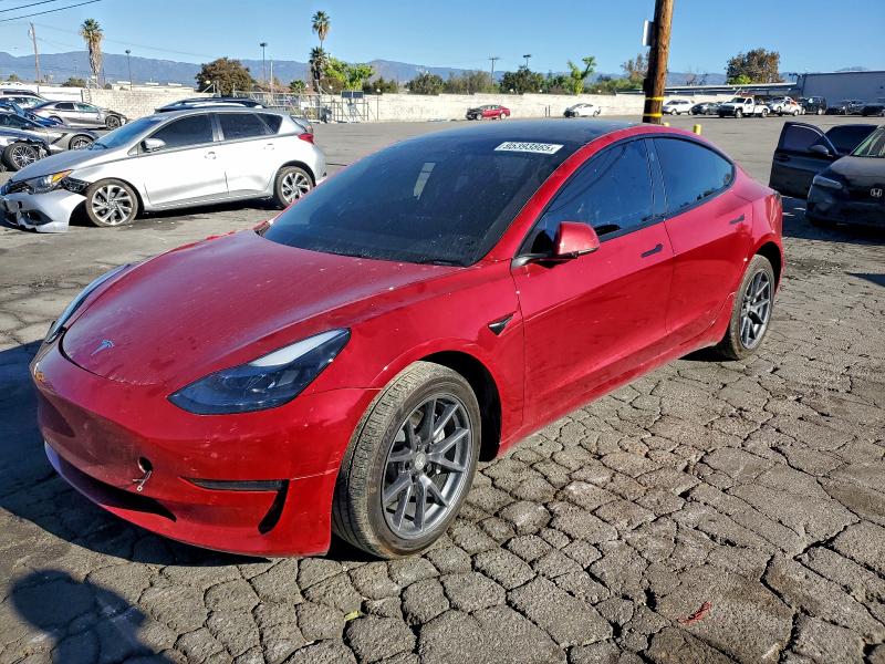 2022 TESLA MODEL 3 — VIN 5YJ3E1EB8NF366005