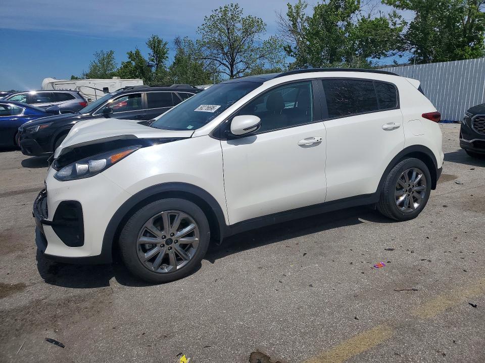 2022 KIA SPORTAGE — VIN KNDP63AC1N7008422