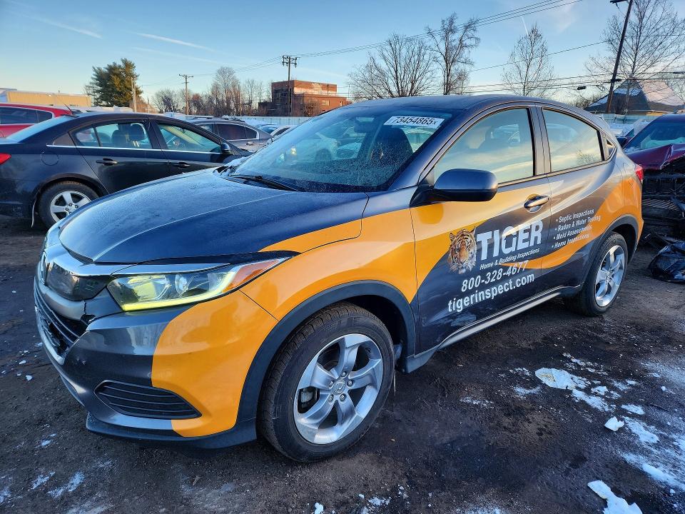 2022 HONDA HR-V — VIN 3CZRU6H35NM735598