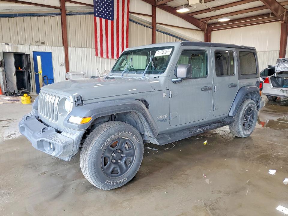 2018 JEEP WRANGLER UNLIMITED — VIN 1C4HJXDN4JW267705
