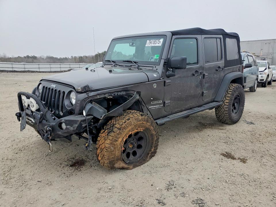 2016 JEEP WRANGLER UNLIMITED — VIN 1C4HJWDG8GL141434