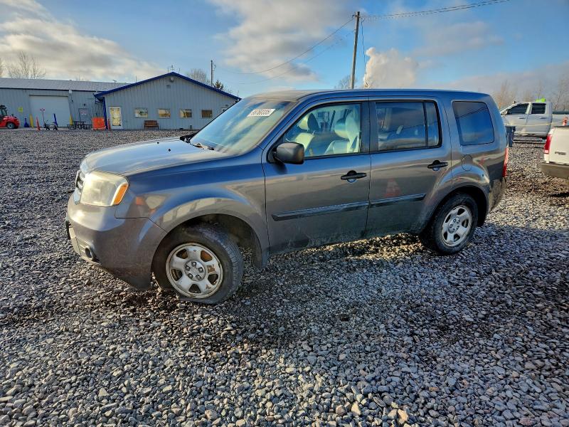 2012 HONDA PILOT LX — VIN 5FNYF3H22CB041633