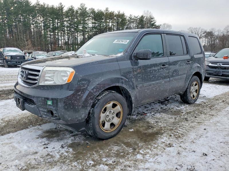 2014 HONDA PILOT LX — VIN 5FNYF4H21EB015310