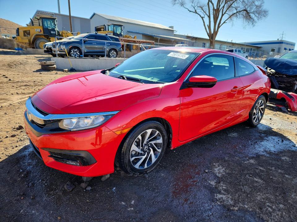 2016 HONDA CIVIC — VIN 2HGFC4B03GH310091