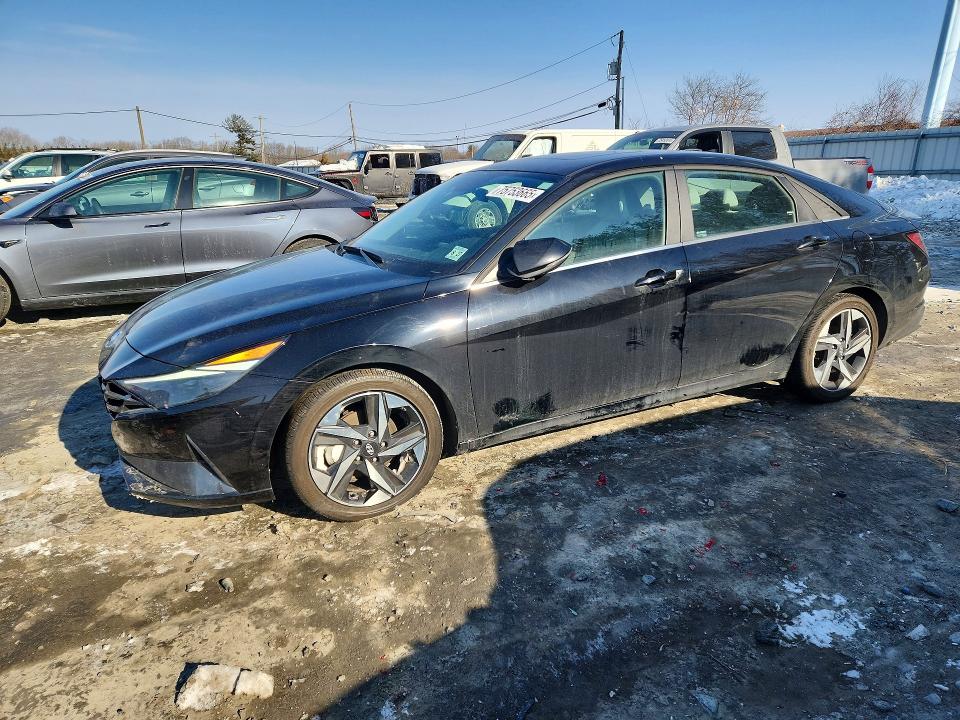 2022 HYUNDAI ELANTRA — VIN KMHLN4AJ2NU019531