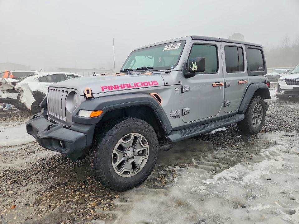 2019 JEEP WRANGLER UNLIMITED — VIN 1C4HJXDG1KW630562