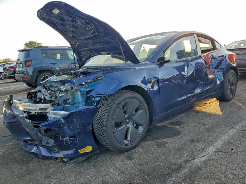 2022 TESLA MODEL 3 — VIN 5YJ3E1EA3NF361592