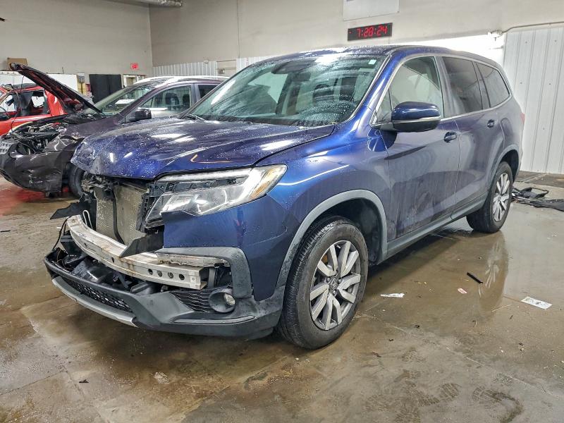 2019 HONDA PILOT EXL — VIN 5FNYF6H54KB012466