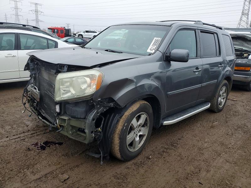 2011 HONDA PILOT EXL — VIN 5FNYF4H63BB046248
