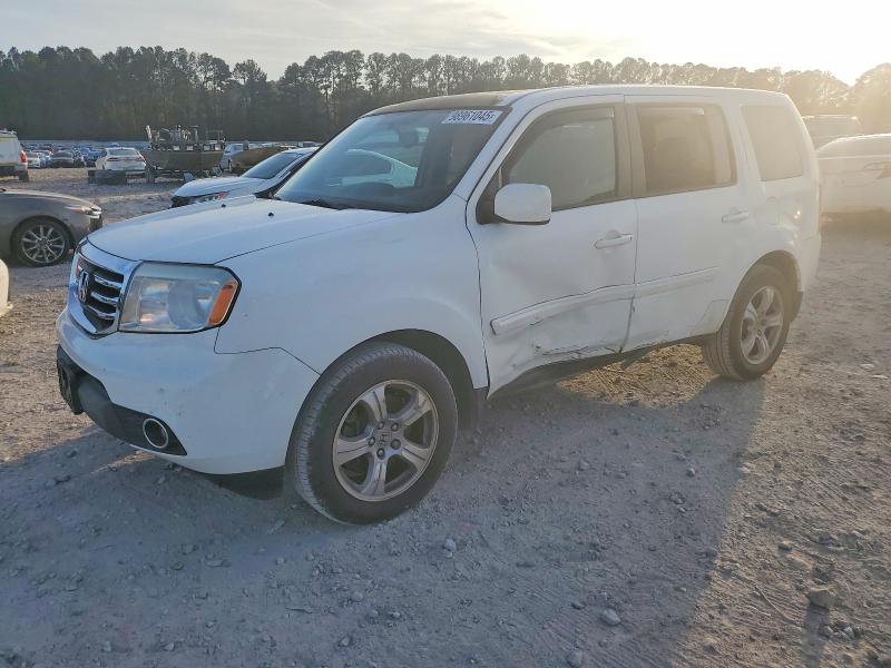 2013 HONDA PILOT EXL — VIN 5FNYF3H55DB032582