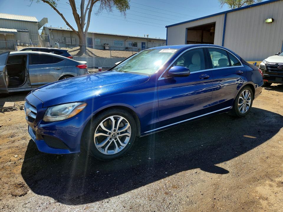 2018 MERCEDES-BENZ C — VIN 55SWF4JB6JU241062