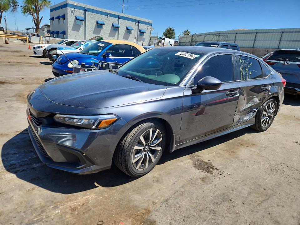 2022 HONDA CIVIC — VIN 2HGFE1F70NH323264