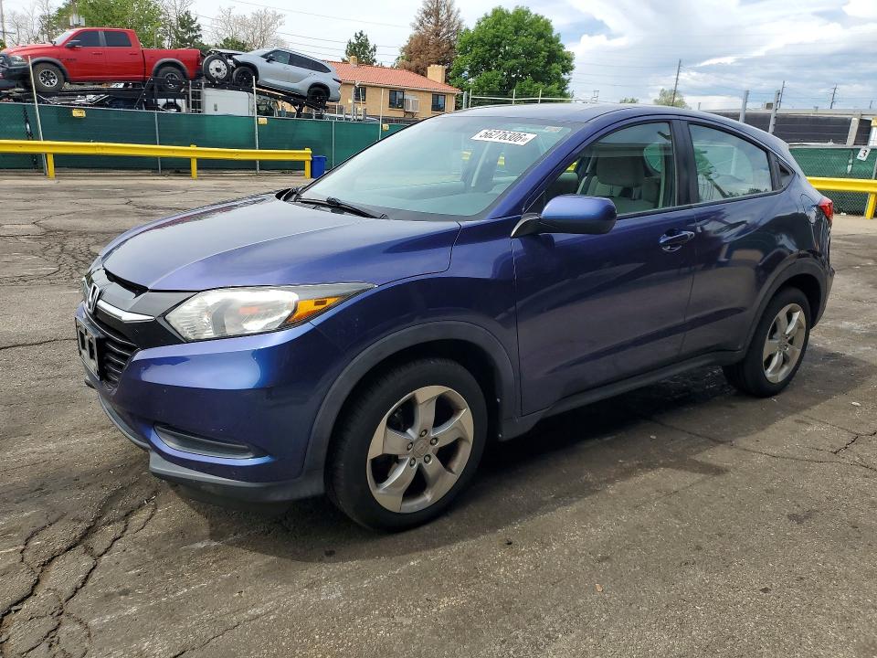 2016 HONDA HR-V — VIN 3CZRU6H34GM752685