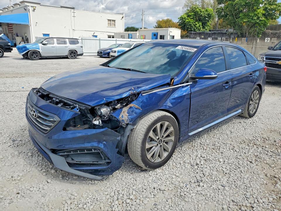 2017 HYUNDAI SONATA — VIN 5NPE34AF8HH574903