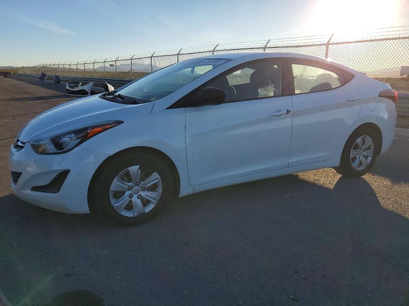 2016 HYUNDAI ELANTRA — VIN 5NPDH4AE5GH734254