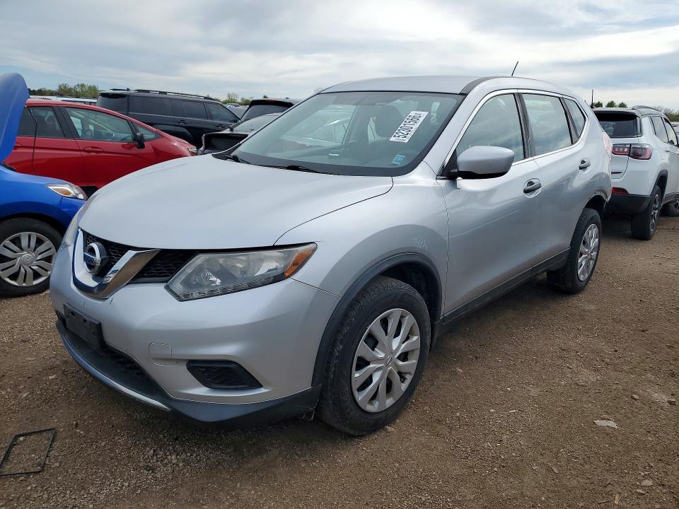 2016 NISSAN ROGUE — VIN KNMAT2MV3GP651055