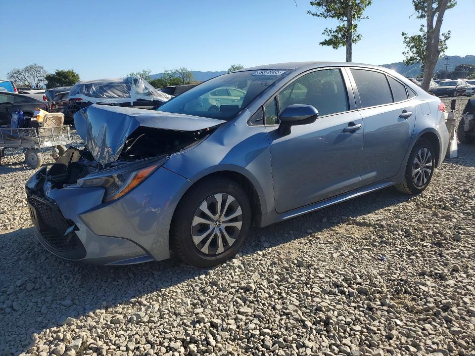 2022 TOYOTA COROLLA HYBRID — VIN JTDEAMDE2NJ056118