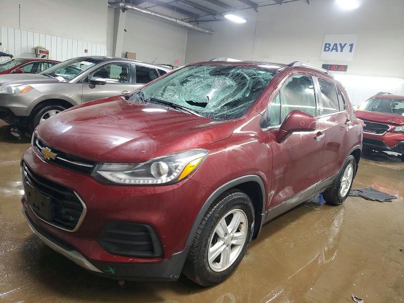 2017 CHEVROLET TRAX 1LT — VIN 3GNCJLSB9HL218583
