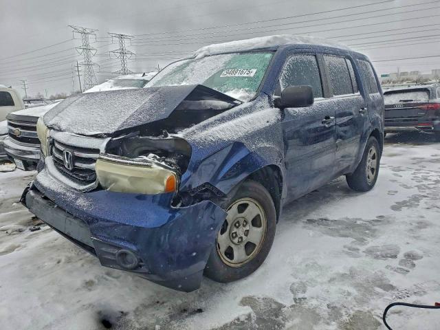 2014 HONDA PILOT LX — VIN 5FNYF3H27EB026855