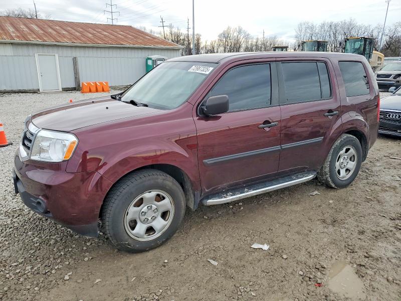 2015 HONDA PILOT LX — VIN 5FNYF4H21FB067134